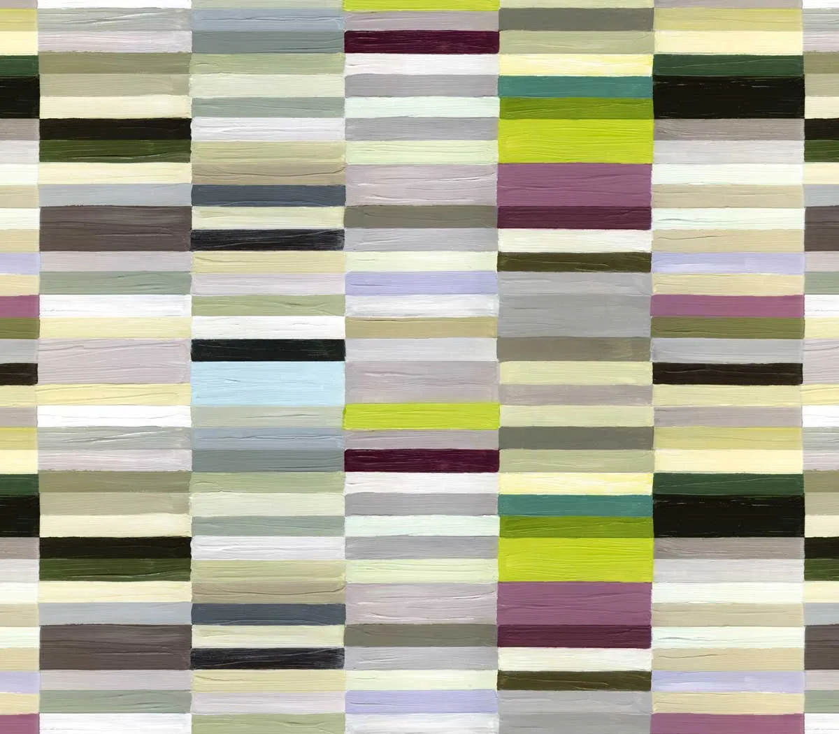 Mademoiselle Tiss Anis et Réglisse tête de lit tissu graphique