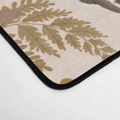 Society6 Animals Winter Wild Nature 63 tapis de bureau forêt