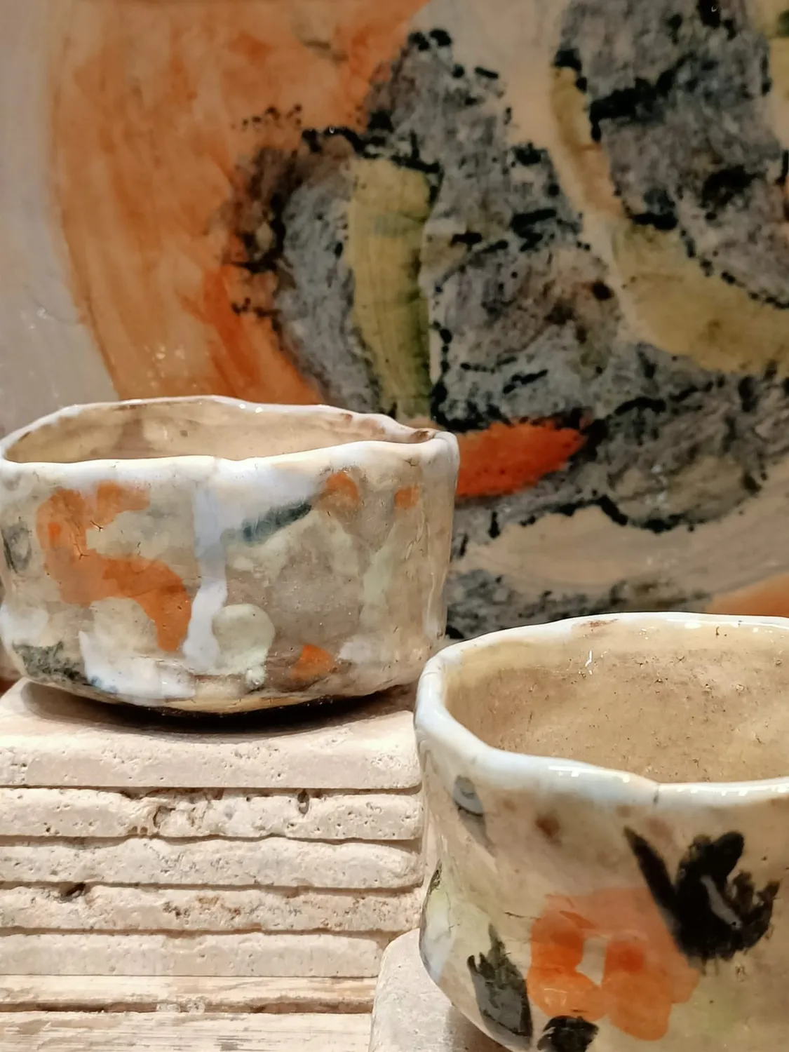 Galerie Kara Bol en terre vernissée d’Héloïse Bariol
