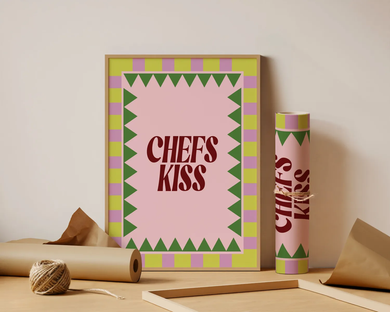 Maddison Ball Chefs Kiss affiche cuisine