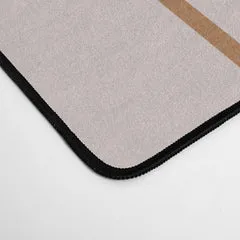 Society6 Hex 612 Copper tapis de bureau géométrique cuivre