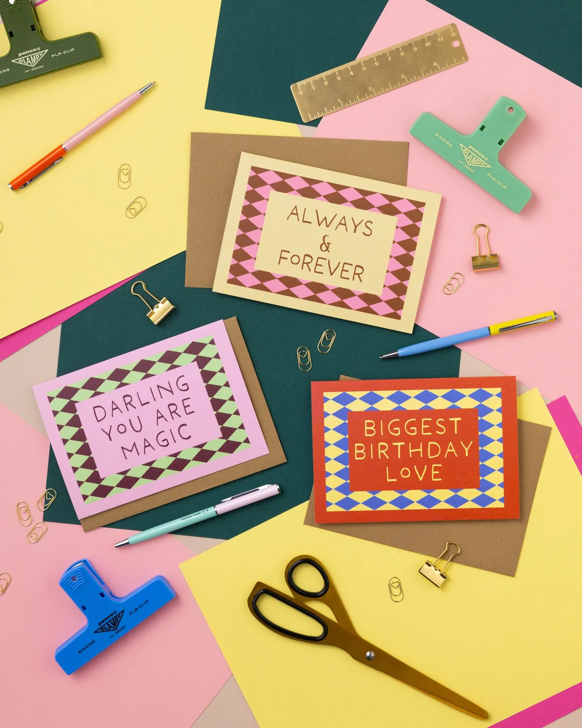 Maddison Ball A6 Biggest Birthday Love carte anniversaire