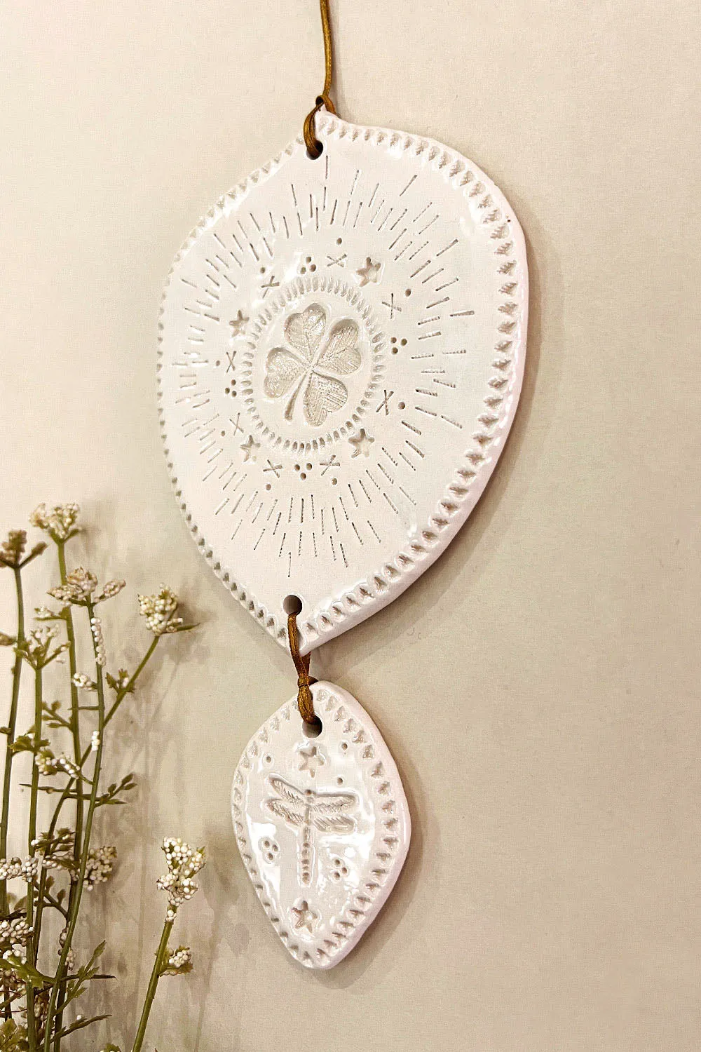 Biankaléone Talisman Double porte-bonheur mural lot 2