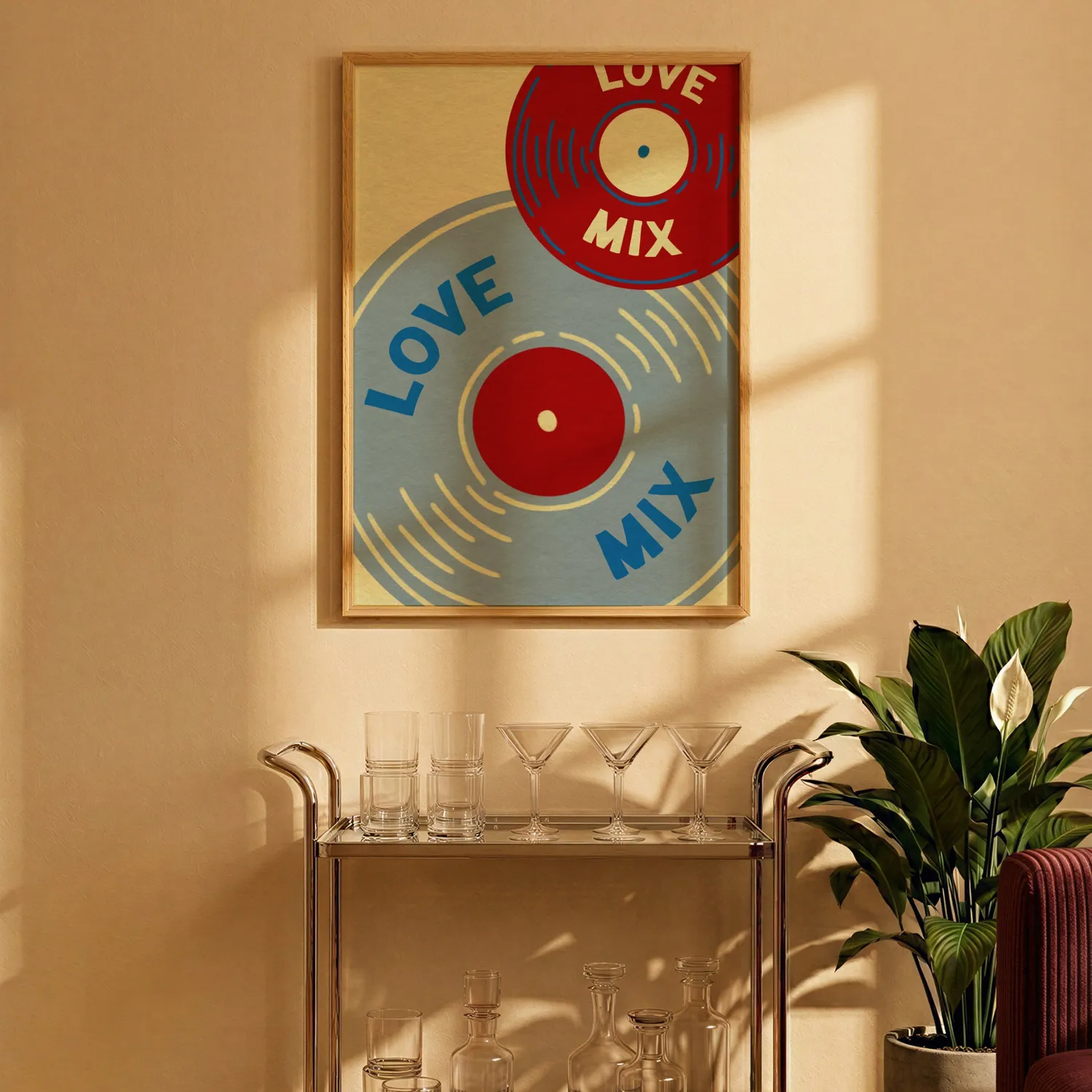 Maddison Ball Love Mix affiche typographie