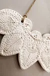 Biankaléone Collier parure pointes de dentelles bijou 13x23 cm