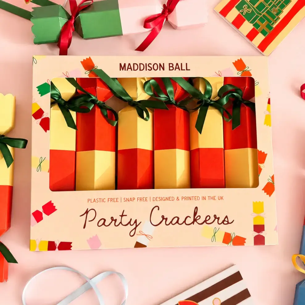 Maddison Ball Fill-Your-Own crackers de Noël
