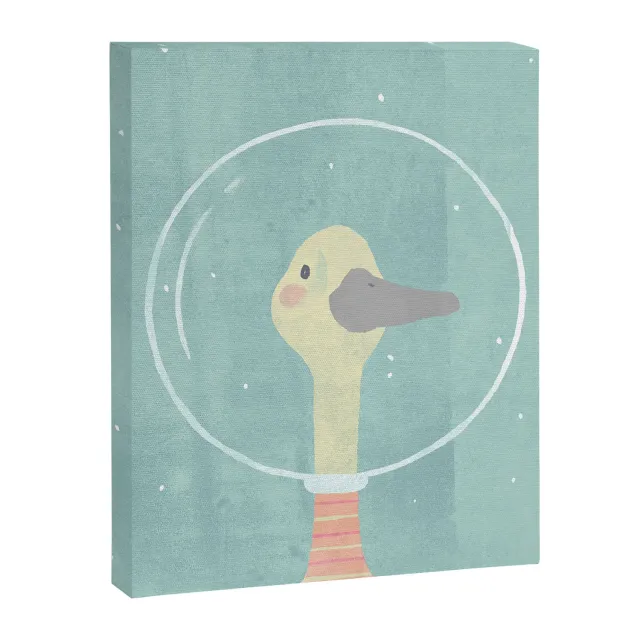 Society6 Space Goose toile imprimée
