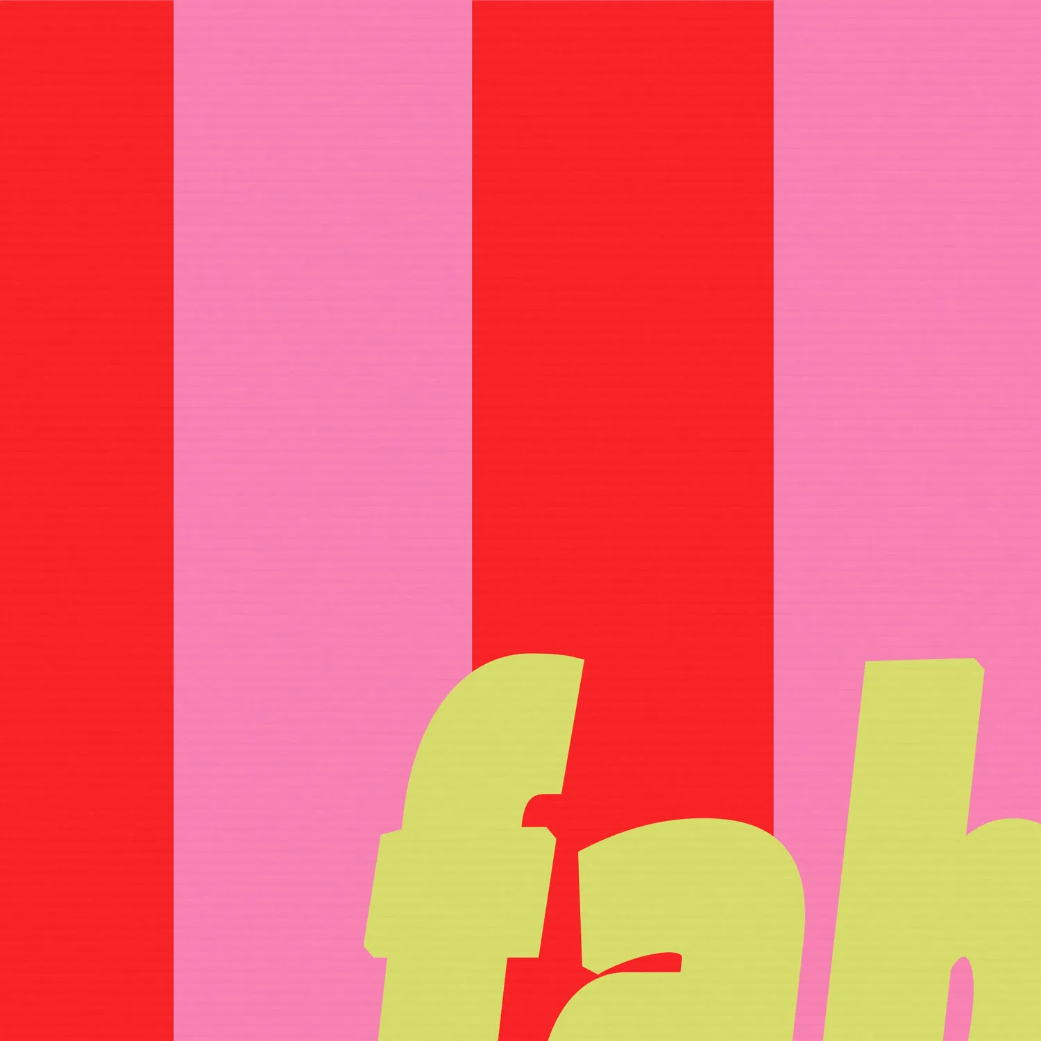 Maddison Ball Fabulous affiche typographie