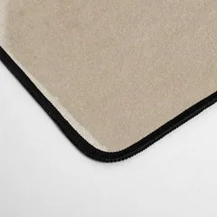 Society6 Organic Flow tapis de bureau lignes sable