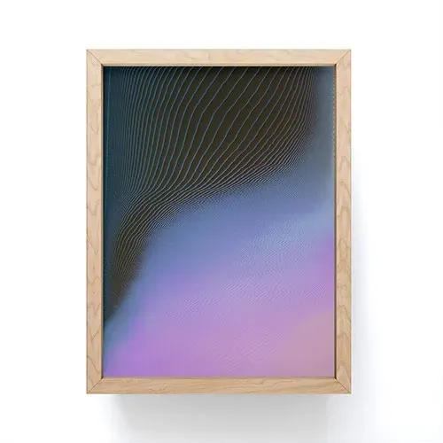 Society6 Ever So Slightly mini affiche tons sombres