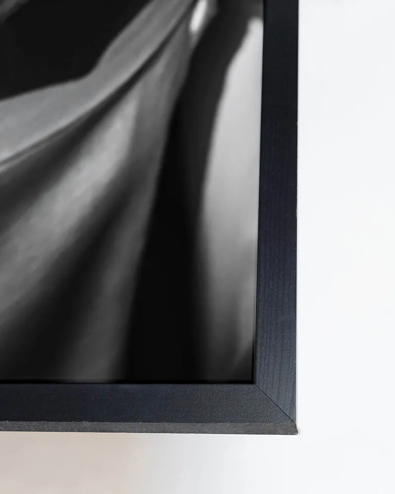 Any Image Liv Corday Elegant Champagne photo encadrée 100x140 noir