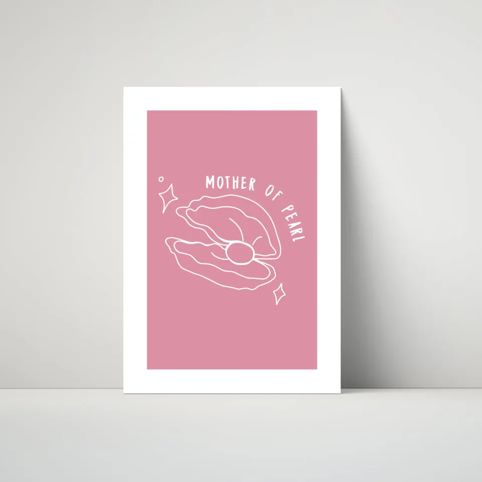 Maddison Ball Mother of Pearl affiche