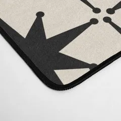 Society6 Midcentury Atomic Starburst tapis de bureau