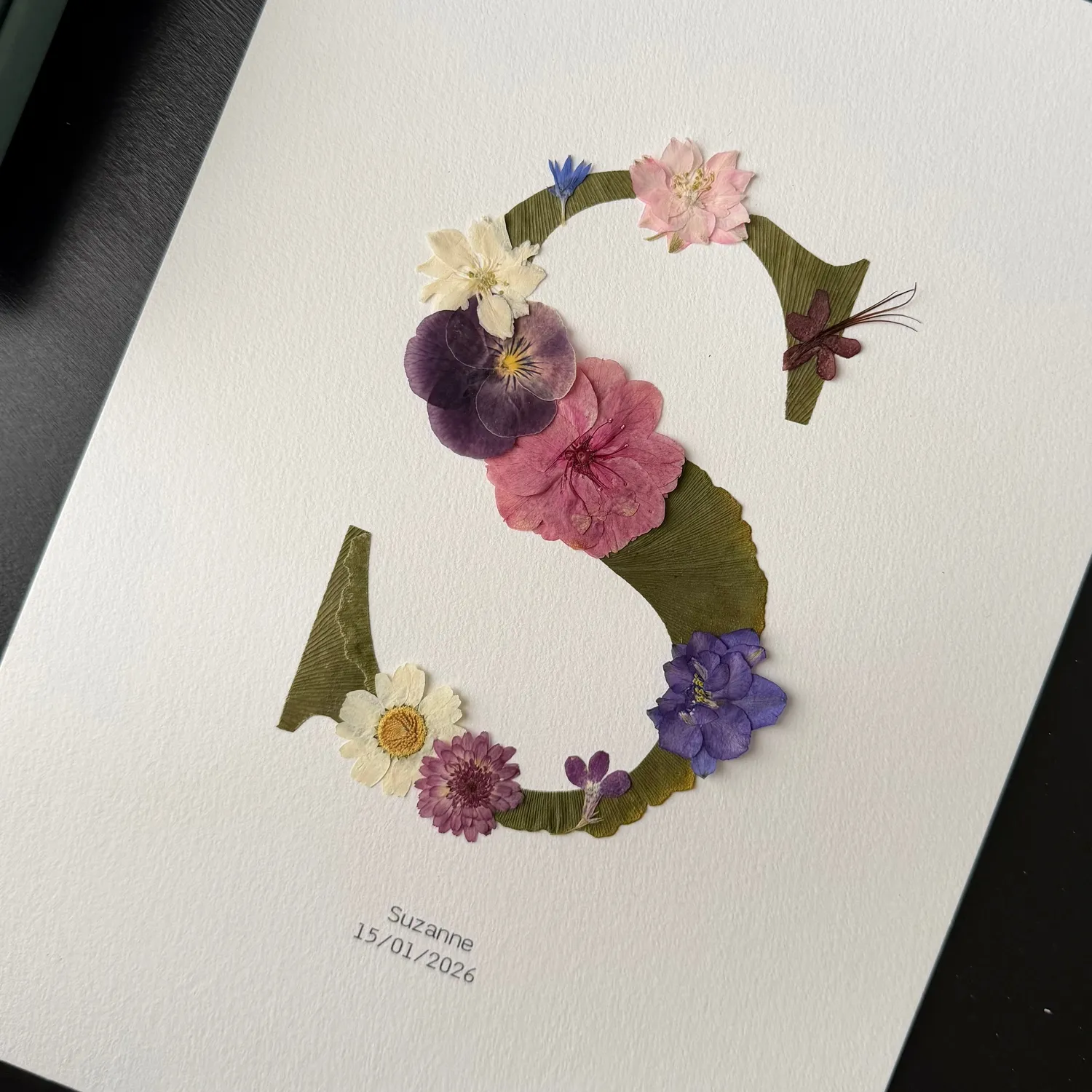 Horti QWERTY herbier 21x30 cm ginkgo lettre
