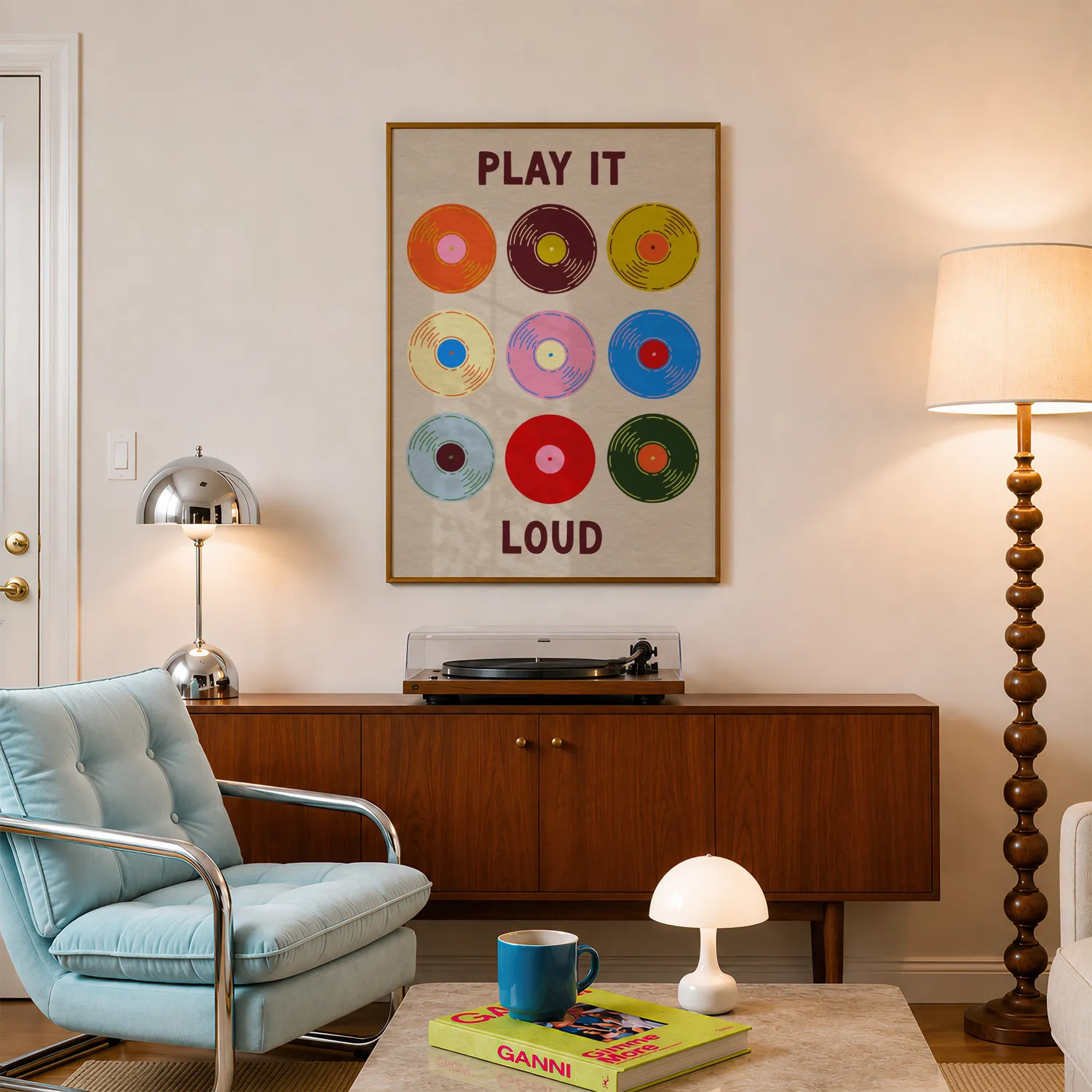 Maddison Ball Play It Loud affiche papier mat