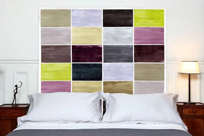 Mademoiselle Tiss Gourmandises tête de lit tissu design
