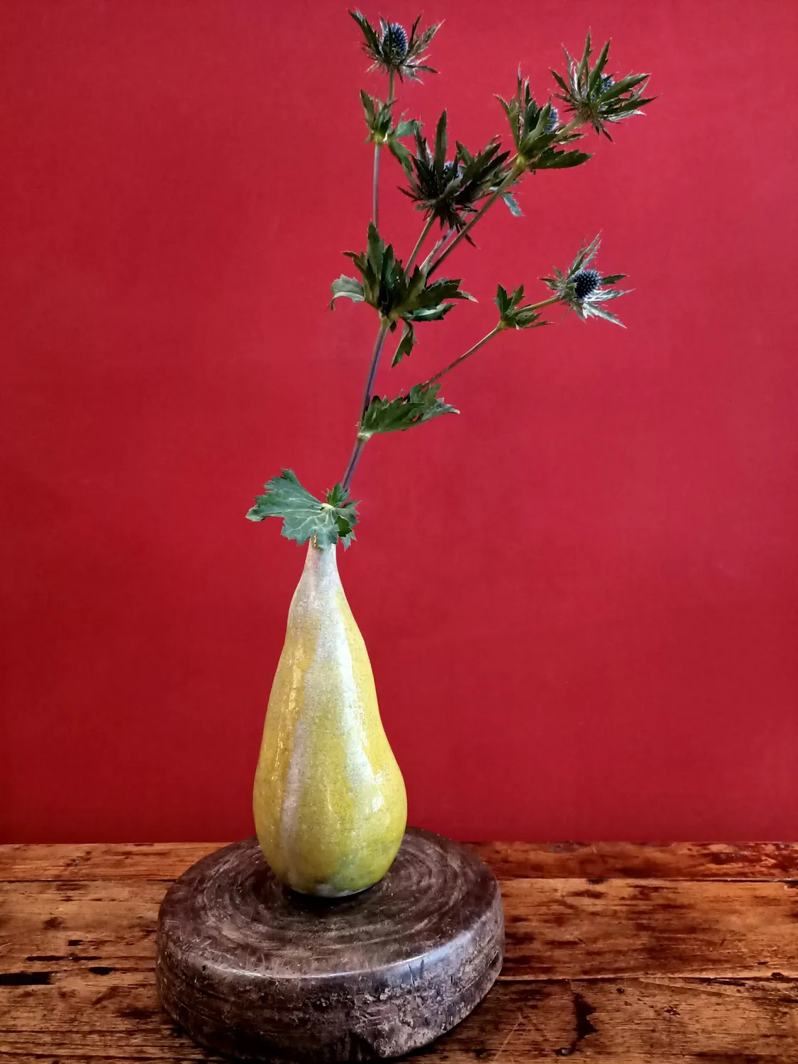 Galerie Kara vase en grès émaillé Nathalie Sonnet