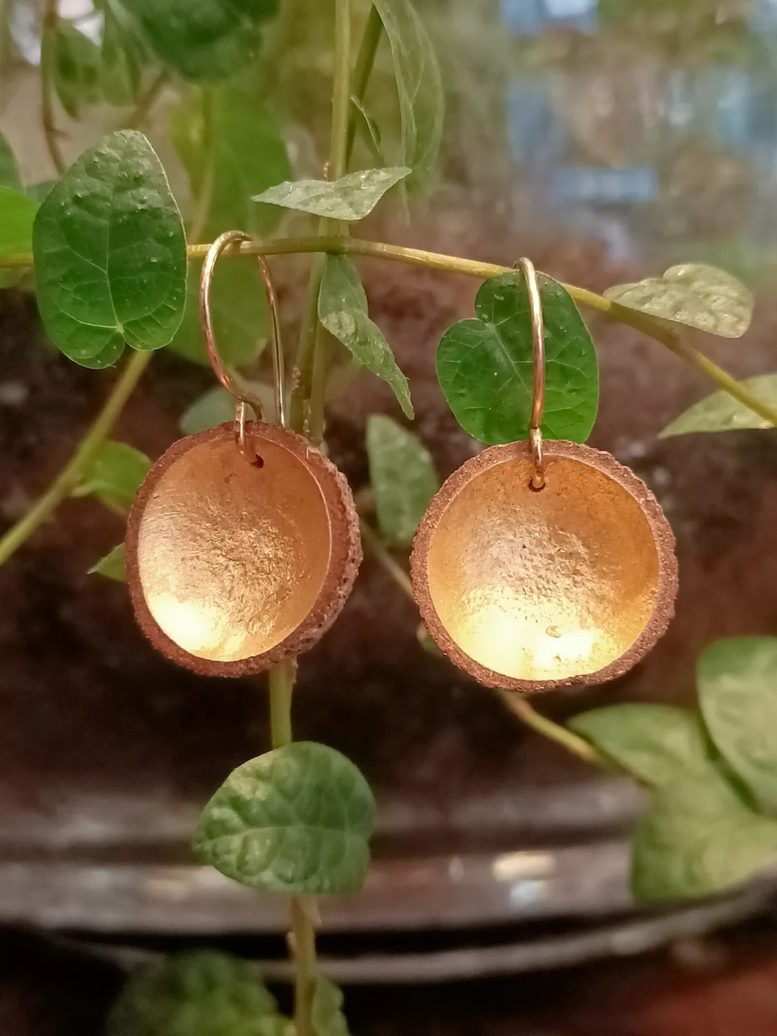 Galerie Kara Marine Cauvin boucles d'oreilles cupules