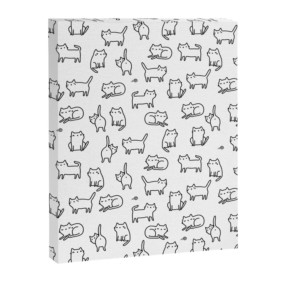 Society6 Cats, cats, cats toile motif chats