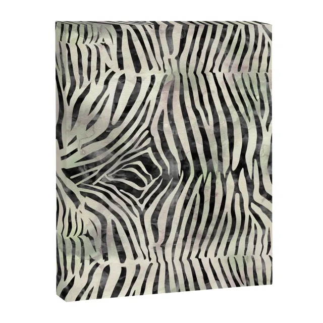 Society6 Zebra Print toile motif zèbre