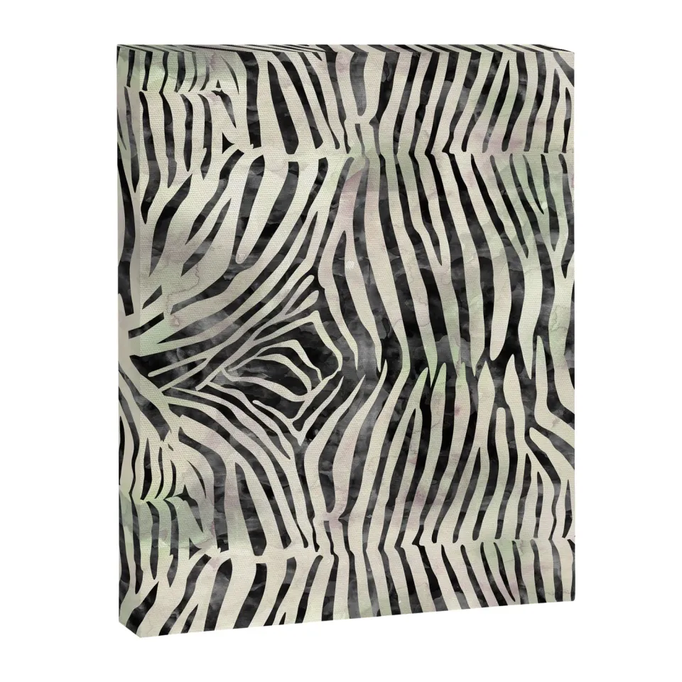 Society6 Zebra Print toile motif zèbre