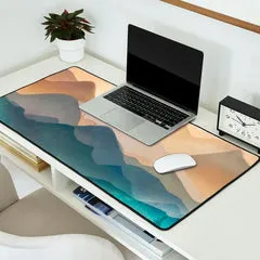 Society6 Wilderness Becomes Alive at Night tapis bureau soleil
