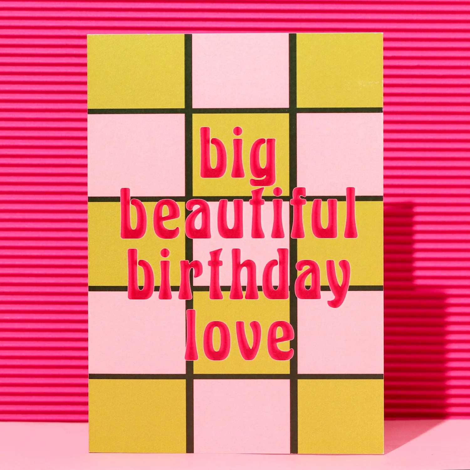 Maddison Ball Big Beautiful Birthday Love carte anniversaire A6