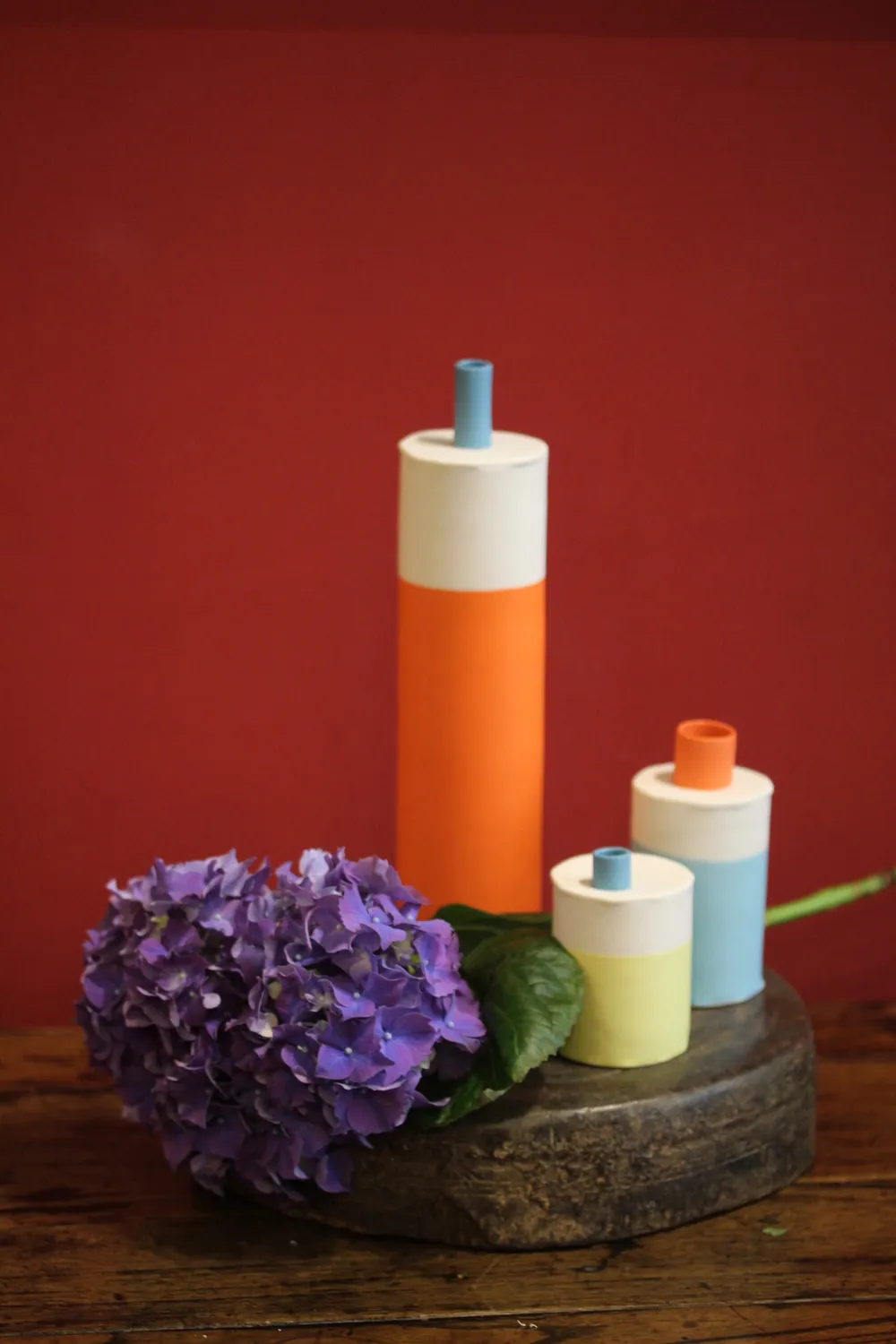 Galerie Kara pichet Eric Hibelot porcelaine émaillée
