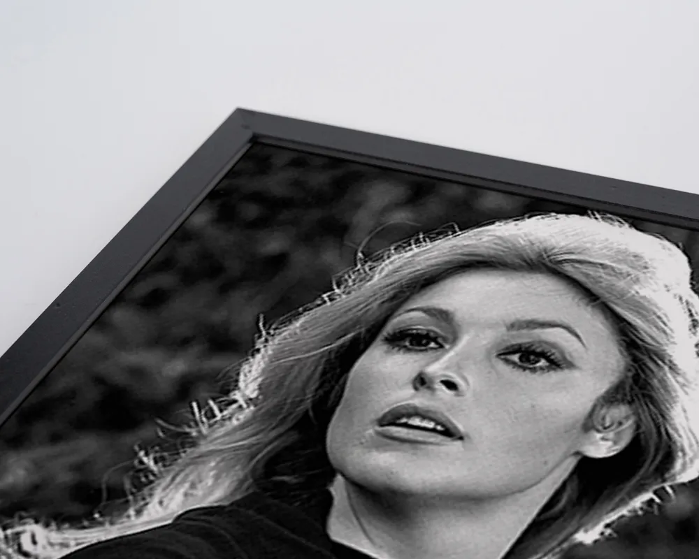 Any Image Sharon Tate photo encadrée noir et blanc Hollywood