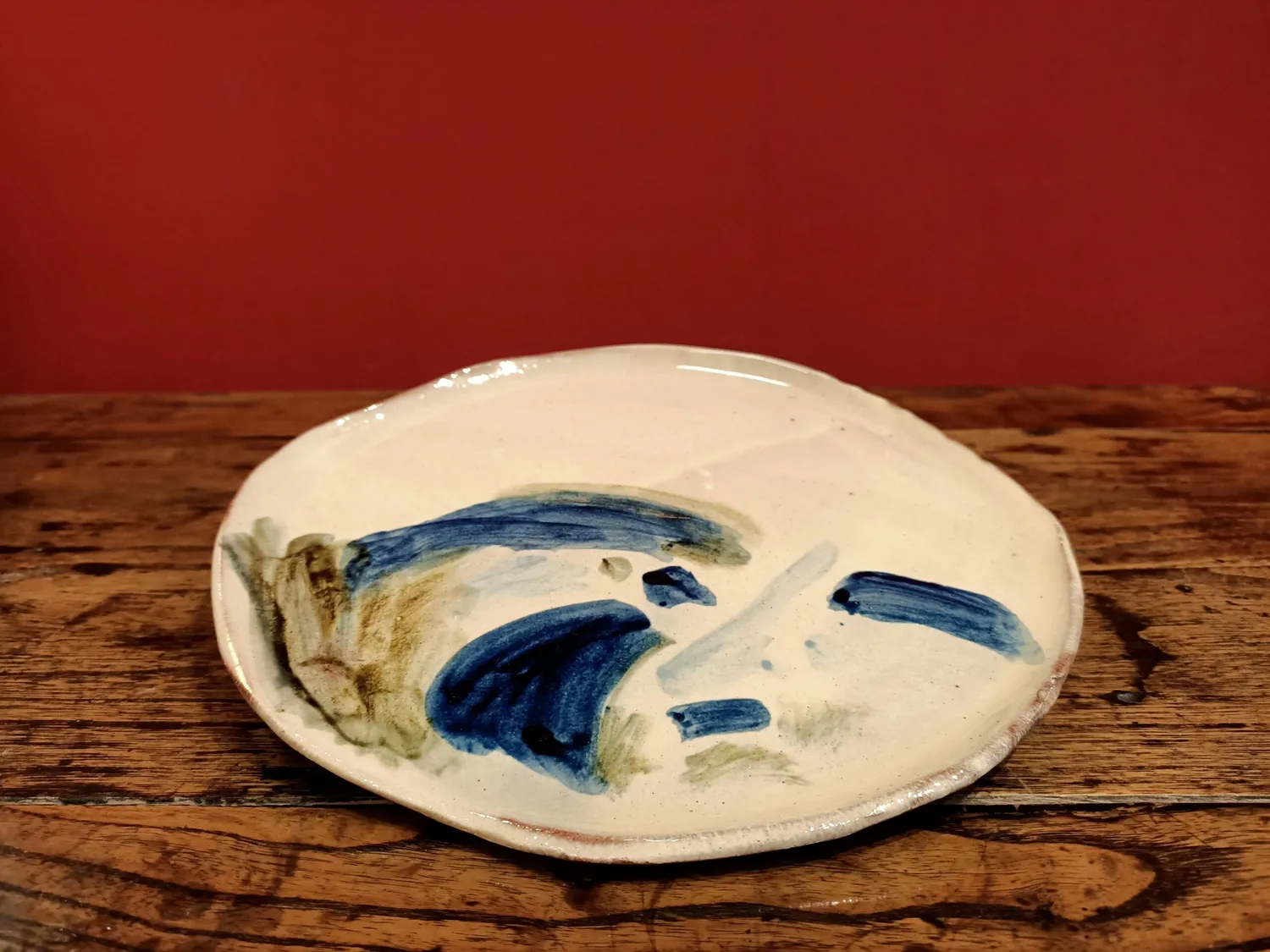 Galerie Kara Heloise Bariol assiette terre vernisee fait main