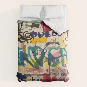 Society6 Urban Graffiti Paper Street Art tapis de bureau graffiti jaune