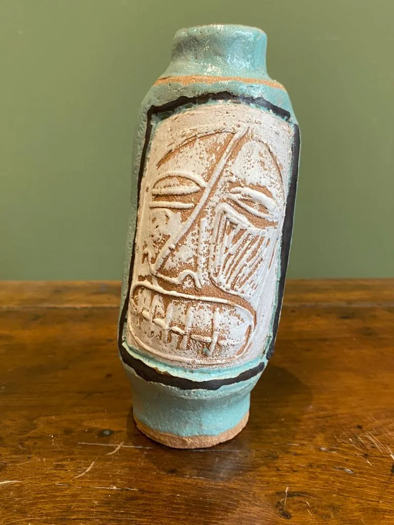 Galerie Kara Les Transfigurés vase grès engobe fait main