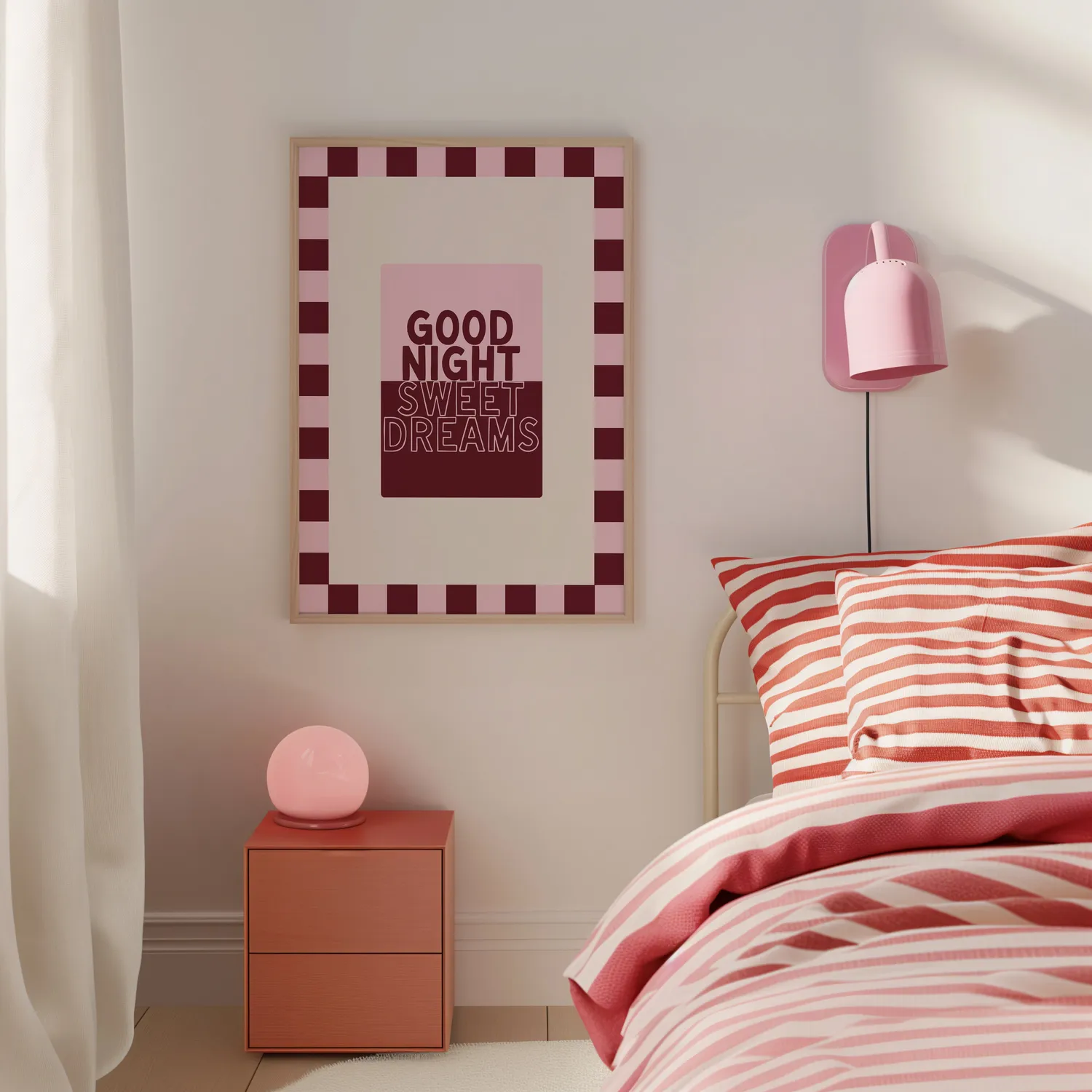 Maddison Ball Good Night Sweet Dreams affiche chambre