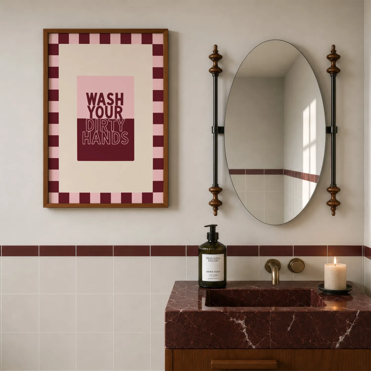 Maddison Ball Wash Your Dirty Hands affiche