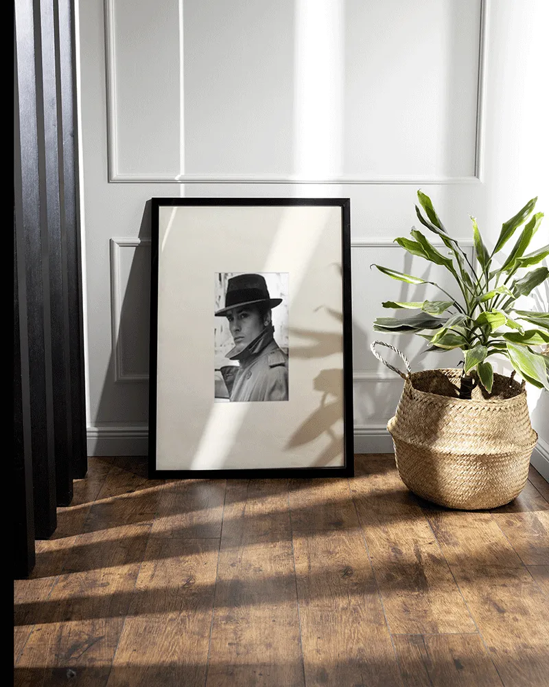 Any Image Alain Delon Le Samourai toile encadrée