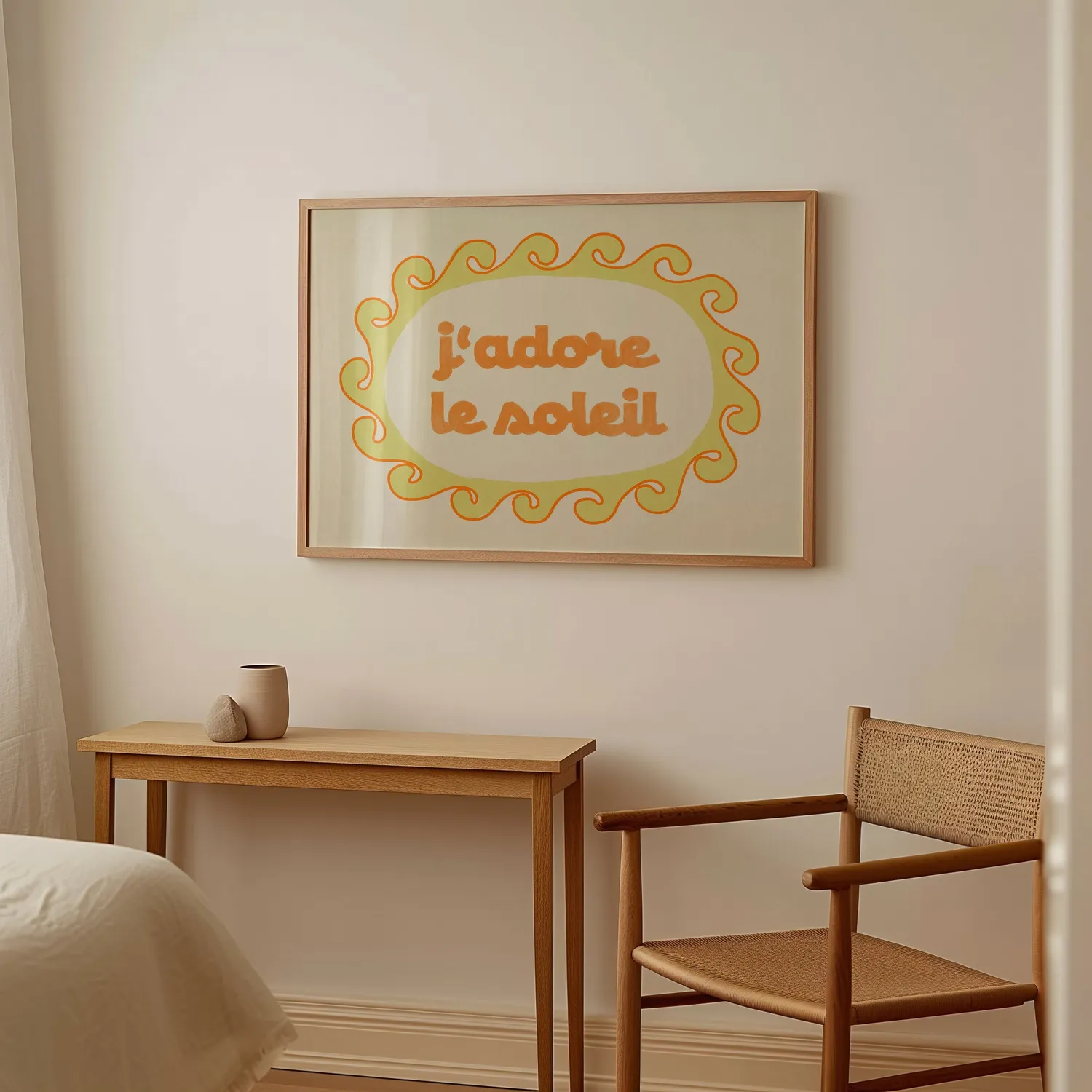 Maddison Ball J'adore Le Soleil affiche papier mat