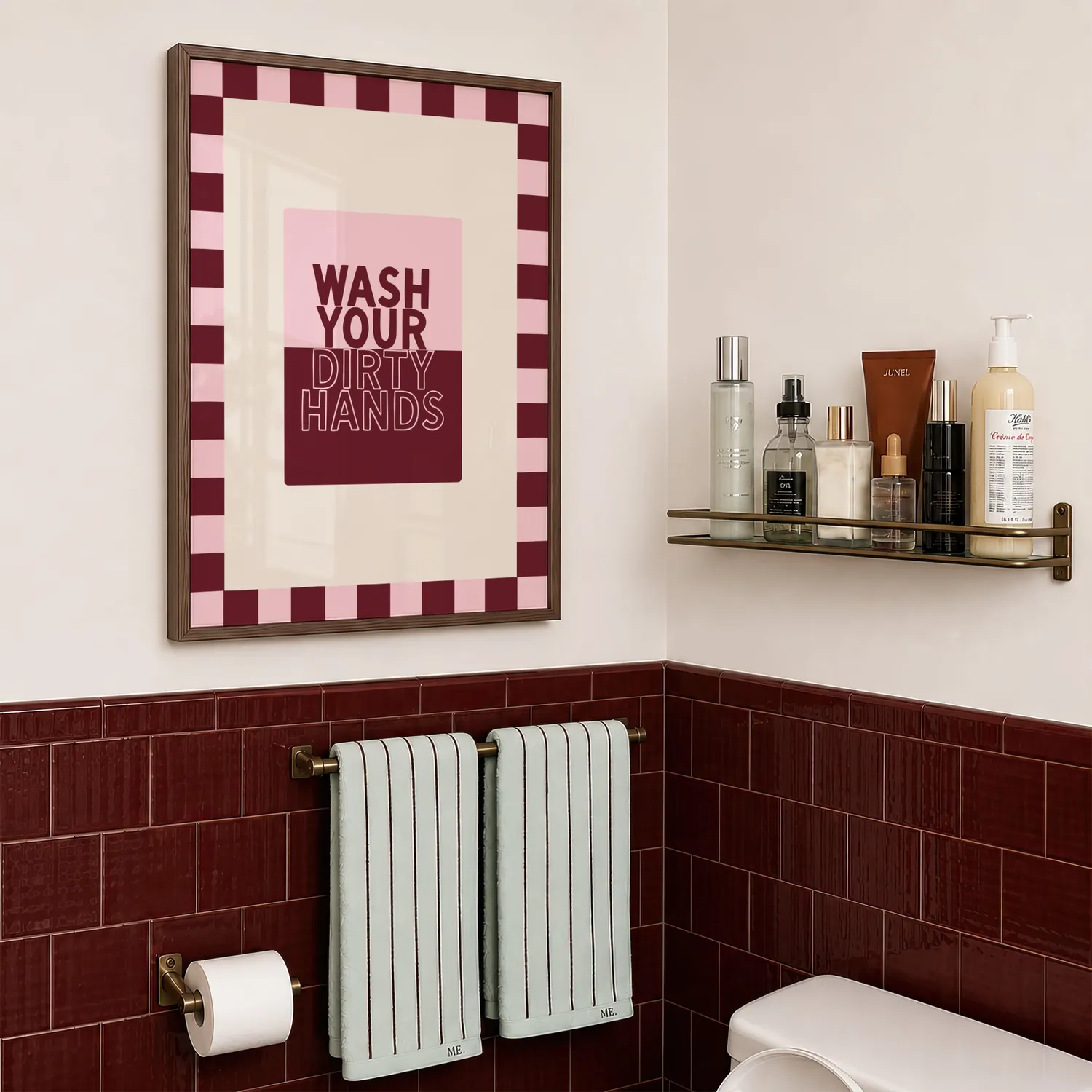 Maddison Ball Wash Your Dirty Hands affiche