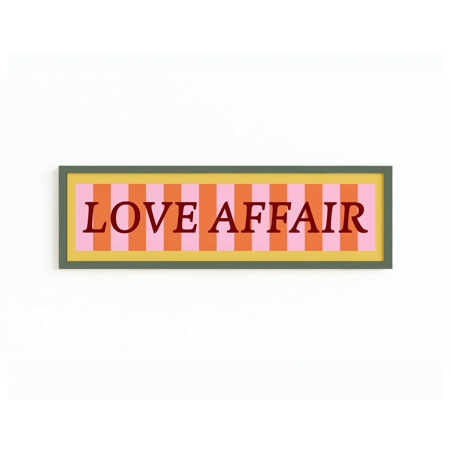 Maddison Ball Love Affair affiche panoramique 60 x 12 cm