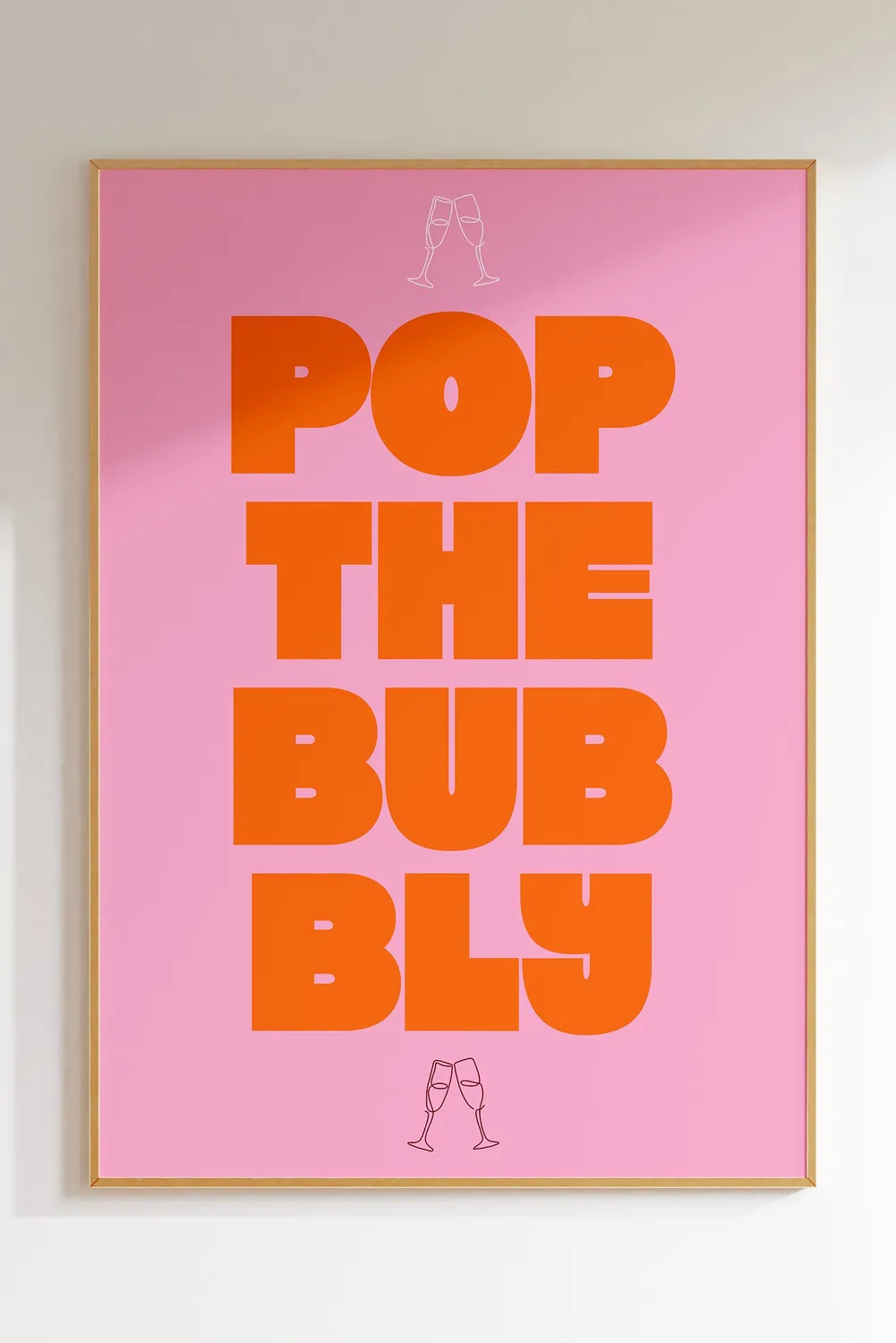 Maddison Ball Pop The Bubbly affiche