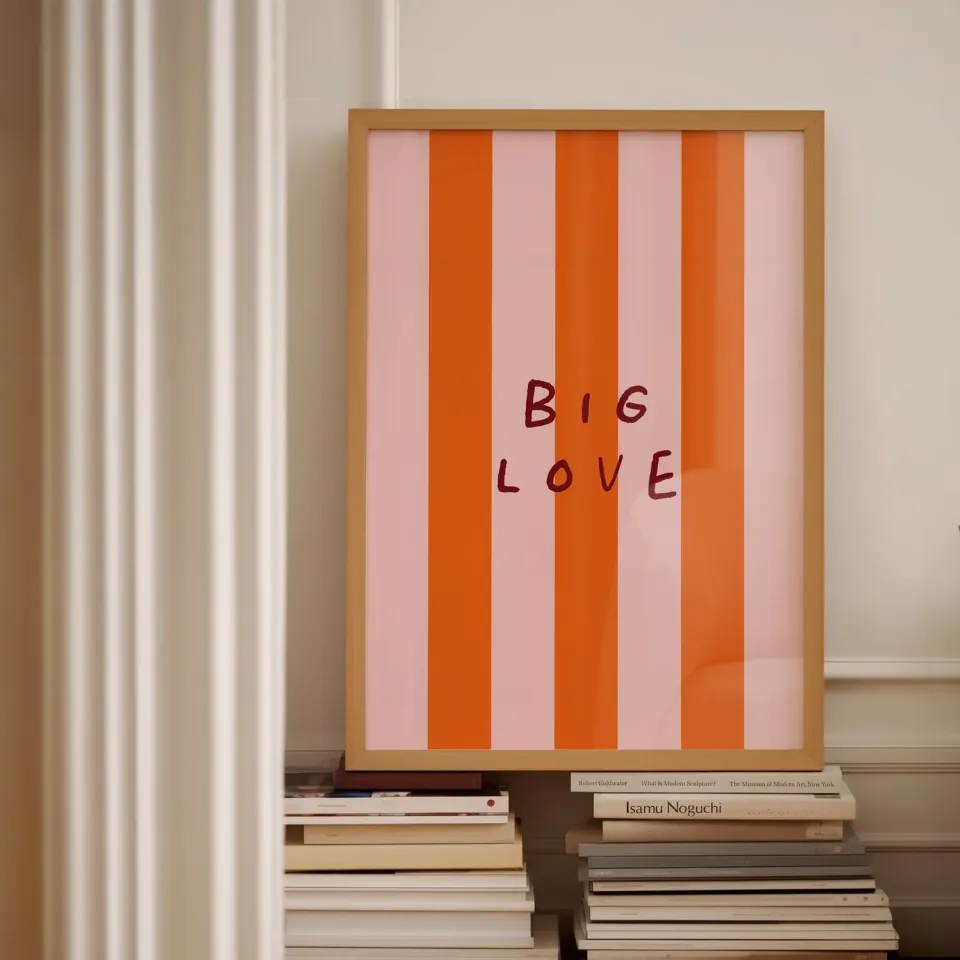 Maddison Ball Big Love affiche positive papier mat