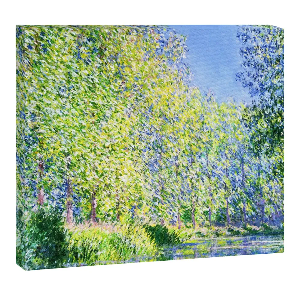 Society6 Monet Bend in the River Epte toile rivière
