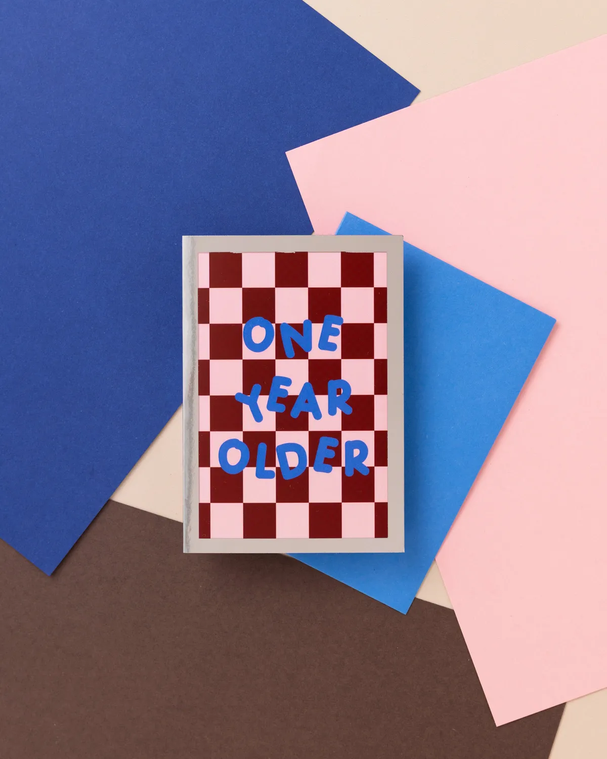 Maddison Ball One Year Older carte anniversaire foil A6
