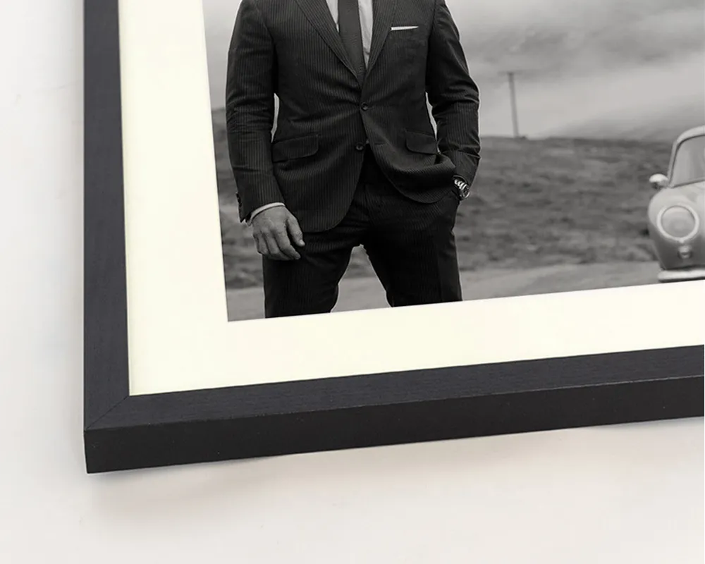 Any Image Daniel Craig as James Bond photo encadrée noir et blanc