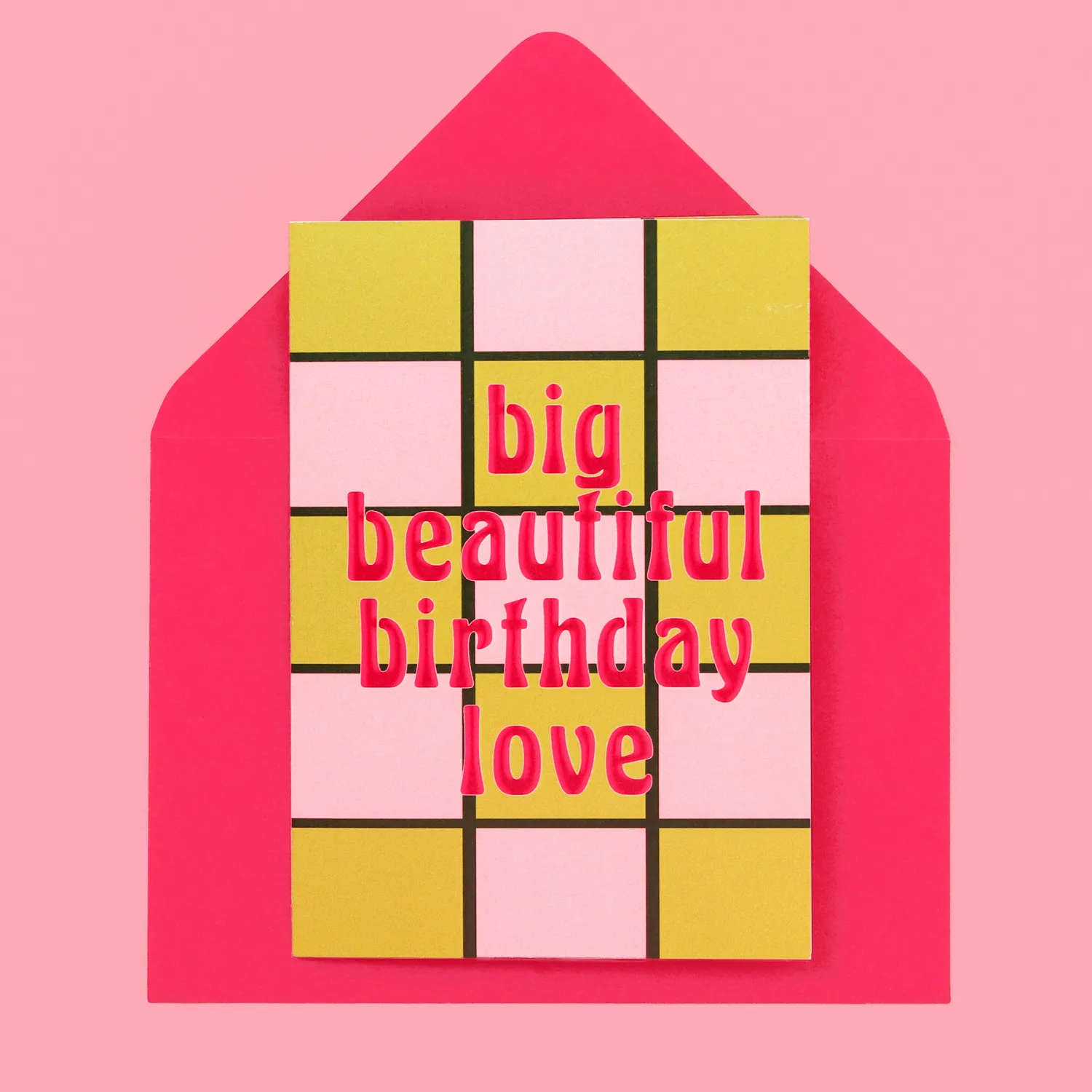 Maddison Ball Big Beautiful Birthday Love carte anniversaire A6