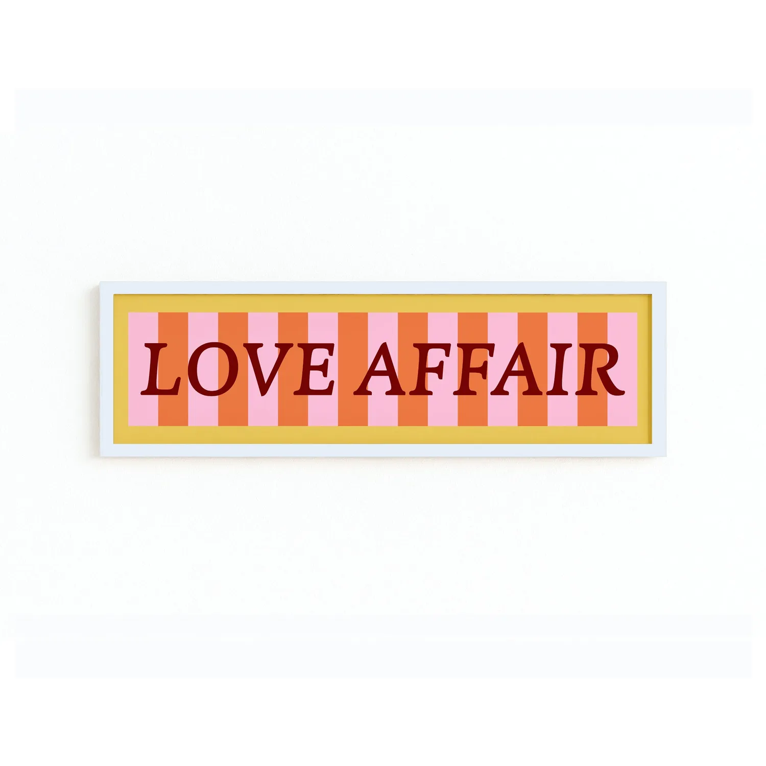 Maddison Ball Love Affair affiche panoramique 60 x 12 cm