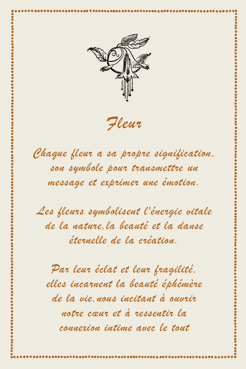 Biankaléone Ex-voto fleurs aux étoiles d'or toile 11,5x17 cm