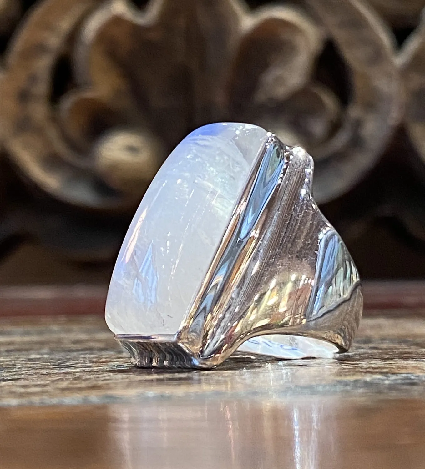 Galerie Kara Bague “Glacier” labradorite argent