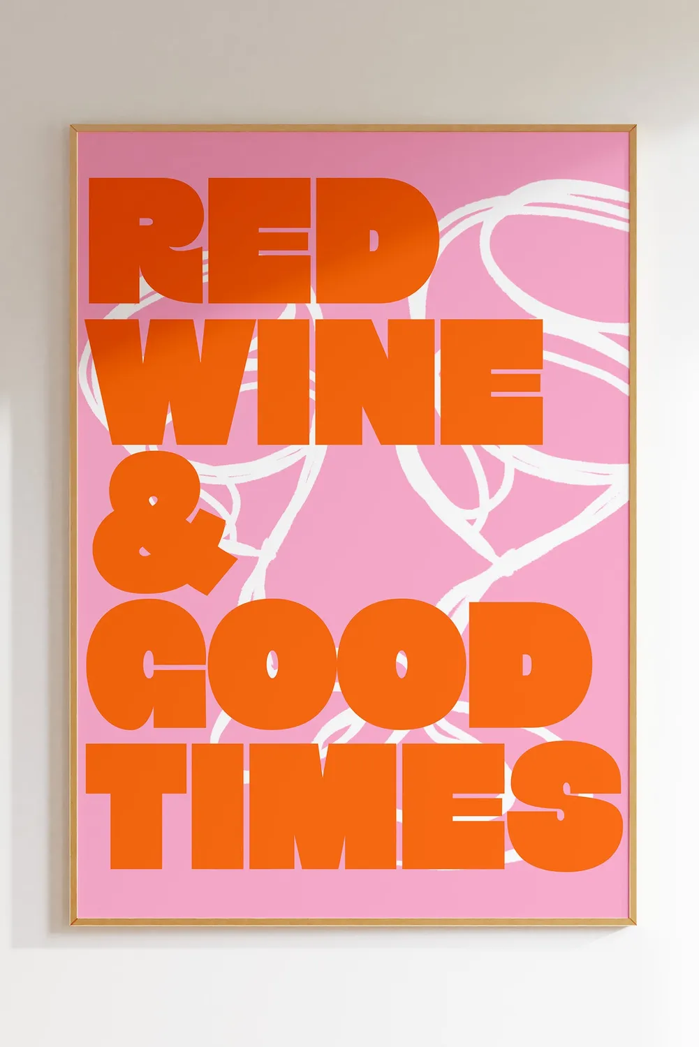 Maddison Ball Red Wine & Good Times affiche