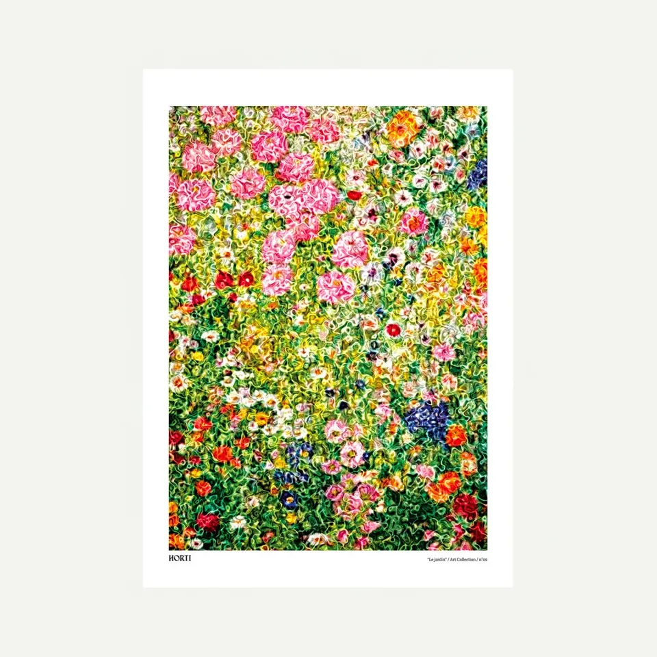 Horti AFFICHE N°2 affiche 50x70 cm Le jardin