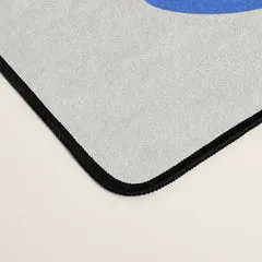 Society6 Marseille Blue Matisse tapis de bureau bleu